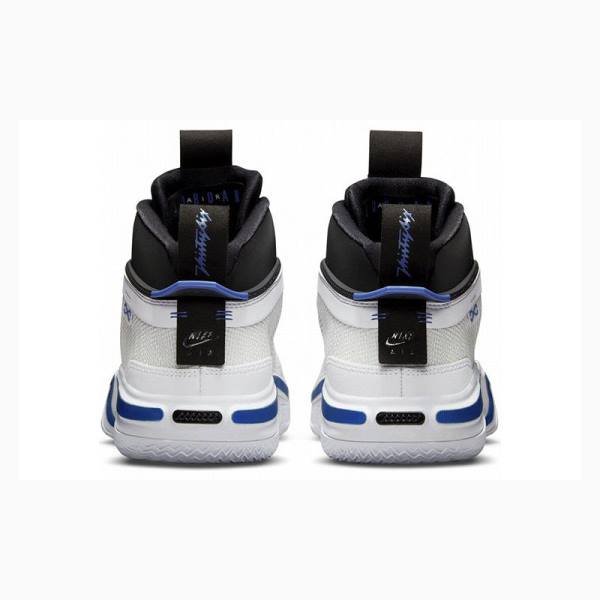 White / Blue Nike PF Basketball Shoes Men's Air Jordan 36 | JD-571YU