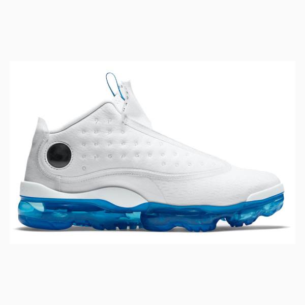 White / Blue Nike Reign Basketball Shoes Women's Air Jordan | JD-298FW