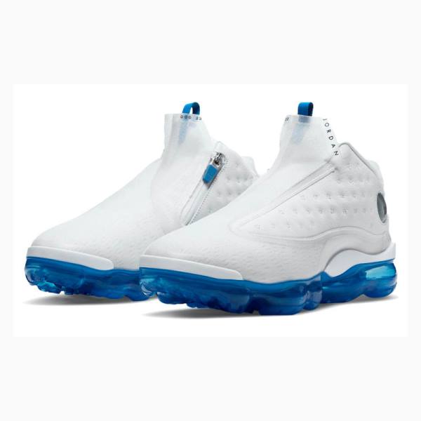 White / Blue Nike Reign Basketball Shoes Women's Air Jordan | JD-298FW