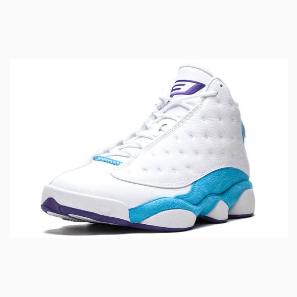 White / Blue Nike Retro CP PE China Edition - What is Love Basketball Shoes Men's Air Jordan 13 | JD-140PF