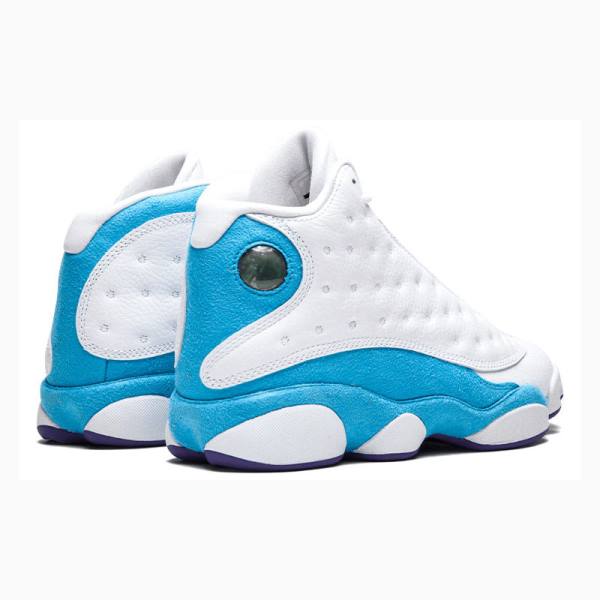 White / Blue Nike Retro CP PE China Edition - What is Love Basketball Shoes Men's Air Jordan 13 | JD-140PF