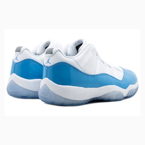 White / Blue Nike Retro Low UNC Sneakers Men's Air Jordan 11 | JD-890BH