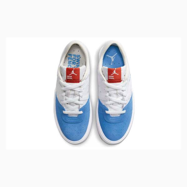 White / Blue / Red Nike Series .02 rsity Blue Sneakers Men's Air Jordan | JD-531XT