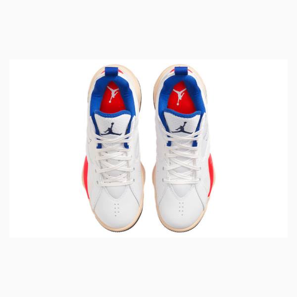 White / Blue / Red Nike Zoom 92 Ultramarine Basketball Shoes Women's Air Jordan | JD-874YN