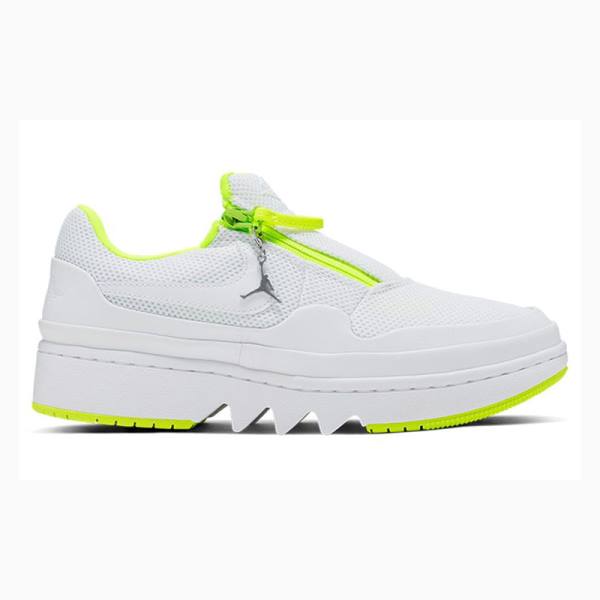 White / Green Nike Jester Low Sneakers Women's Air Jordan | JD-234QB