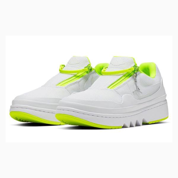 White / Green Nike Jester Low Sneakers Women's Air Jordan | JD-234QB