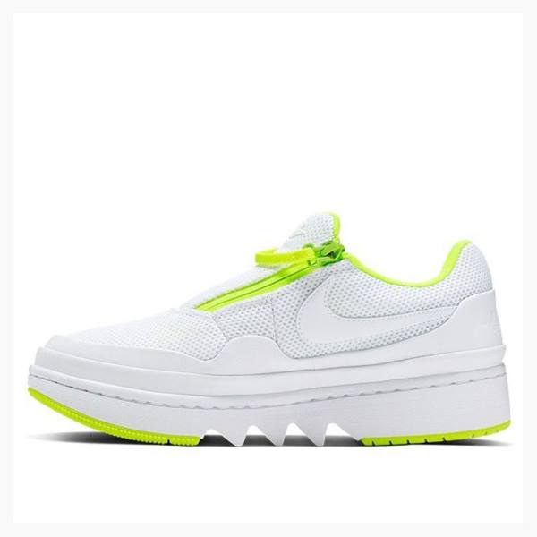 White / Green Nike Jester Low Sneakers Women\'s Air Jordan | JD-234QB