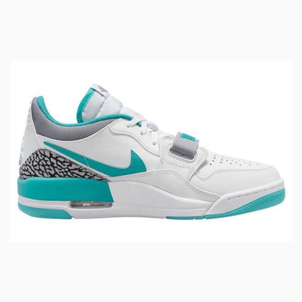 White / Green Nike Legacy 312 Low Washed Teal Sneakers Men's Air Jordan | JD-534GF