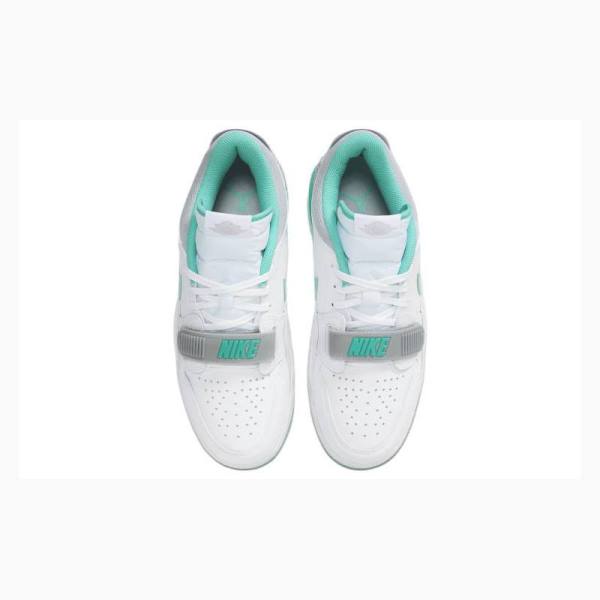 White / Green Nike Legacy 312 Low Washed Teal Sneakers Men's Air Jordan | JD-534GF