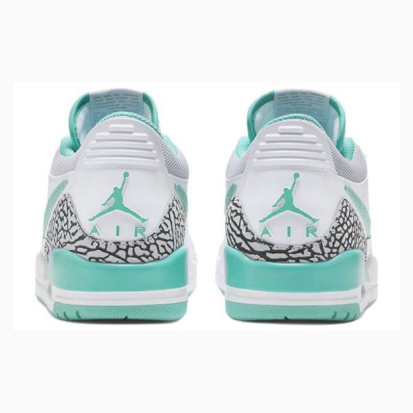 White / Green Nike Legacy 312 Low Washed Teal Sneakers Men's Air Jordan | JD-534GF