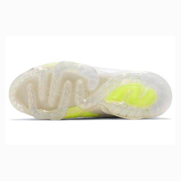 White / Green Nike Reign Volt Basketball Shoes Women's Air Jordan | JD-578UT