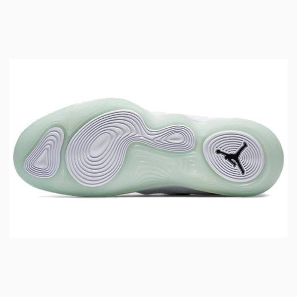 White / Green Nike SuperFly Low PF Sneakers Women's Air Jordan | JD-201IU