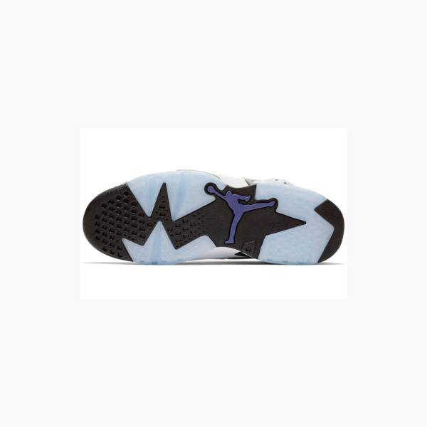 White / Grey / Black Nike Retro LTR Flint Basketball Shoes Men's Air Jordan 6 | JD-809DV