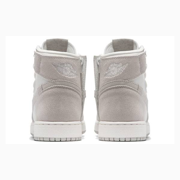 White / Grey Nike Rebel XX Moon Particle Basketball Shoes Women's Air Jordan 1 | JD-794OY