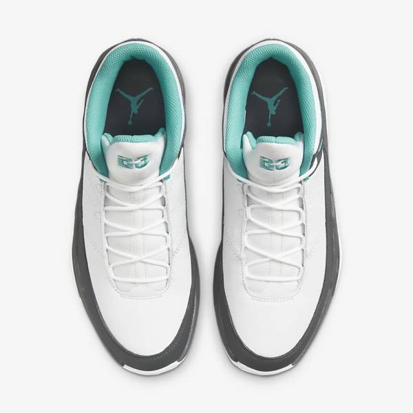 White / Grey / Turquoise Nike Max Aura 3 Basketball Shoes Men's Air Jordan | NK081JAM