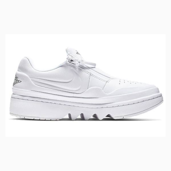 White Nike Jester XX Low Sneakers Women's Air Jordan 1 | JD-513RZ