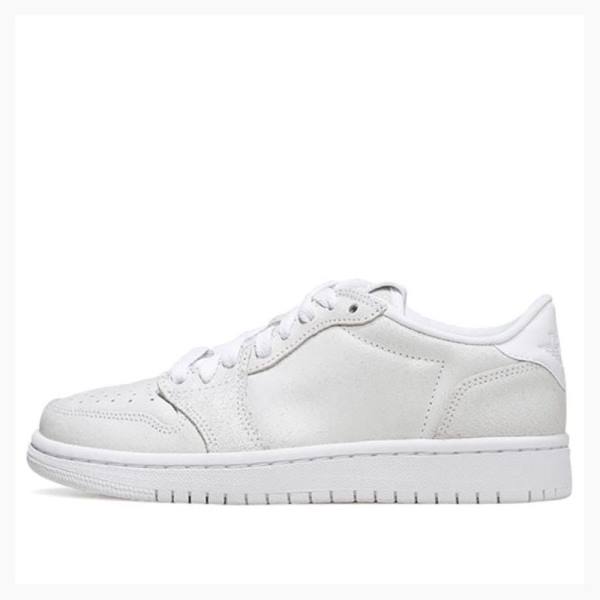 White Nike Low NS Sneakers Women\'s Air Jordan 1 | JD-780LC