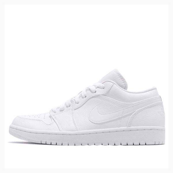 White Nike Retro Low Sneakers Men\'s Air Jordan 1 | JD-278FI