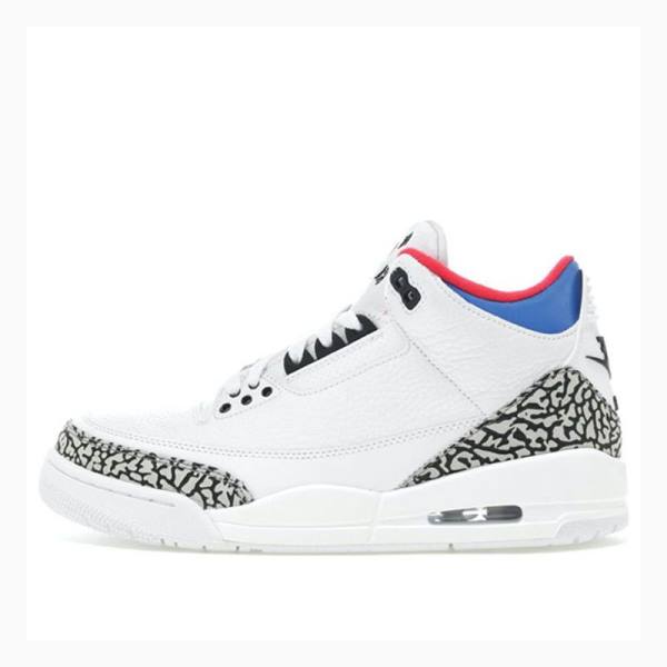 White Nike Retro NRG \'Seoul\' Basketball Shoes Women\'s Air Jordan 3 | JD-081FG