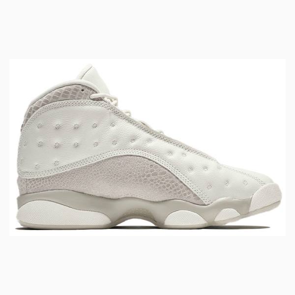 White Nike Retro Phantom Basketball Shoes Women's Air Jordan 13 | JD-952IW