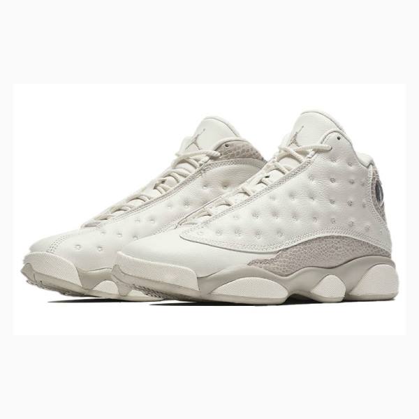 White Nike Retro Phantom Basketball Shoes Women's Air Jordan 13 | JD-952IW