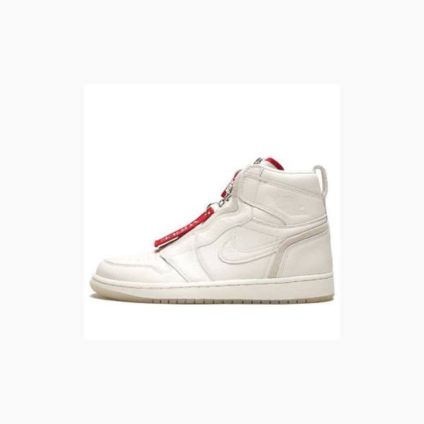 White Nike X Anna Wintour Retro High Zip AWOK Basketball Shoes Women\'s Air Jordan 1 | JD-691XO