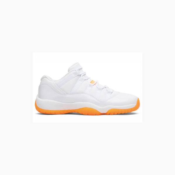 White / Orange Nike Retro Low Citrus 2001 Sneakers Women's Air Jordan 11 | JD-807YE