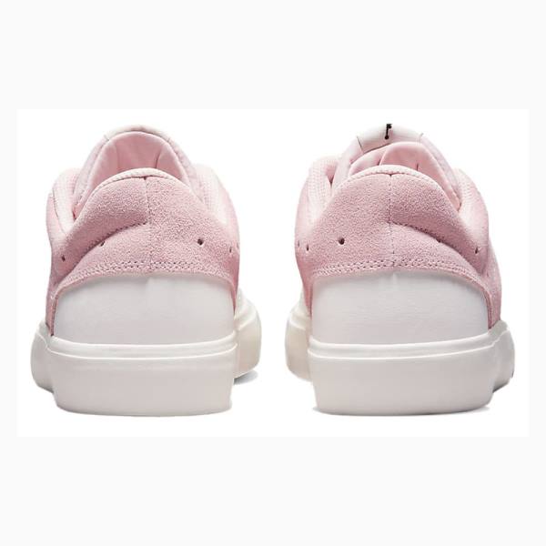 White / Pink Nike Series ES Atmosphere Sneakers Women's Air Jordan | JD-186RM