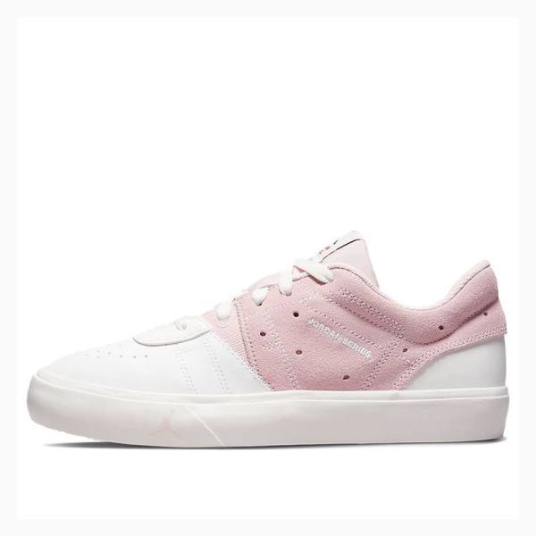 White / Pink Nike Series ES Atmosphere Sneakers Women\'s Air Jordan | JD-186RM