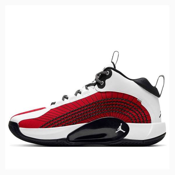 White / Red / Black Nike Jumpman 2021 PF Basketball Shoes Men\'s Air Jordan | JD-926IS