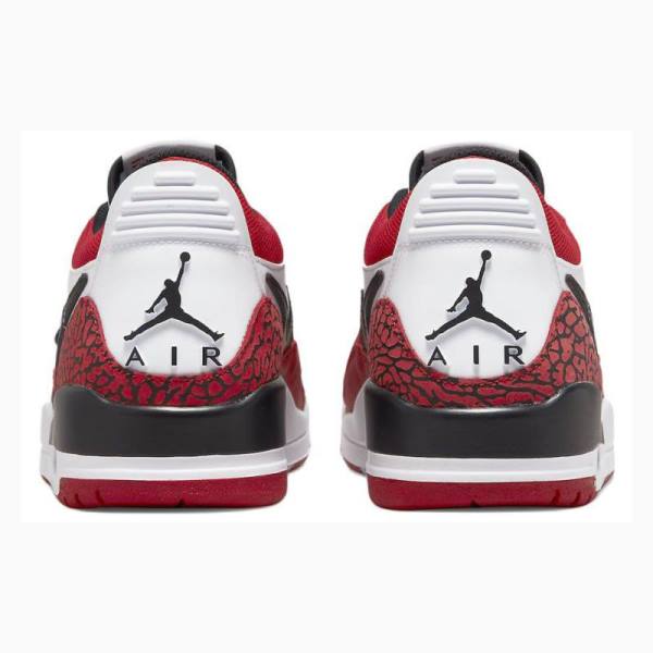 White / Red / Black Nike Legacy 312 Low Chicago Sneakers Men's Air Jordan | JD-856UA