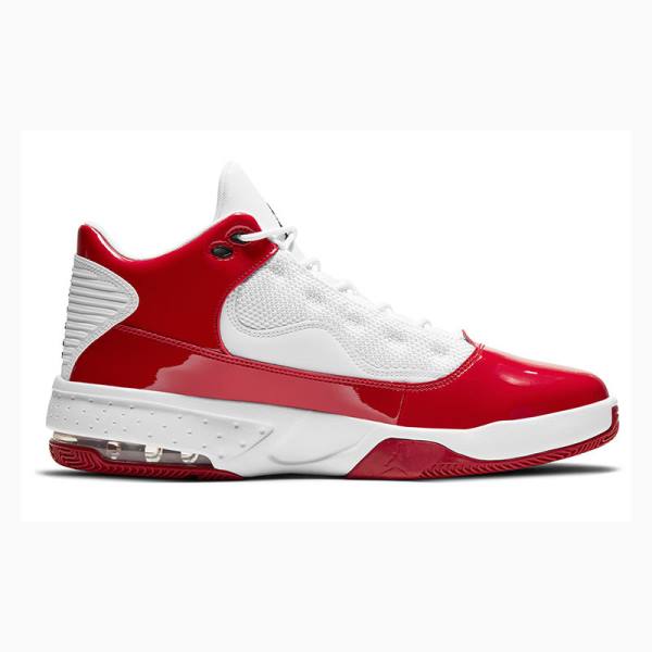 White / Red Nike Max Aura 2 Basketball Shoes Men's Air Jordan | JD-301YM