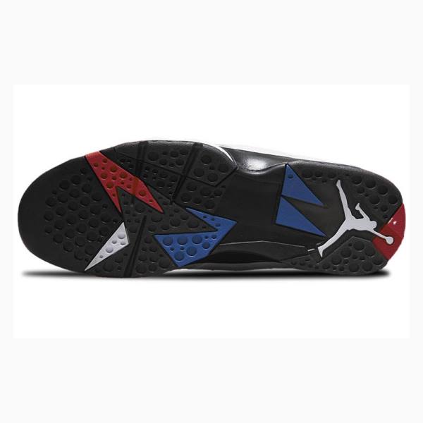 White / Red Nike Retro BCFC Paris Saint-Germain Basketball Shoes Men's Air Jordan 7 | JD-548SQ