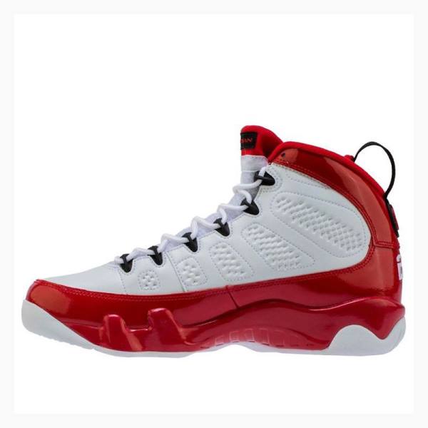 White / Red Nike Retro Basketball Shoes Men\'s Air Jordan 9 | JD-137KR