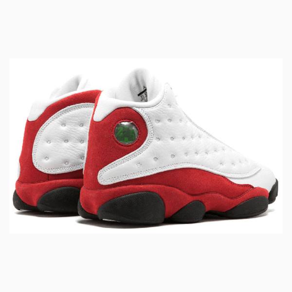 White / Red Nike Retro Chicago 2017 Basketball Shoes Men's Air Jordan 13 | JD-724EA