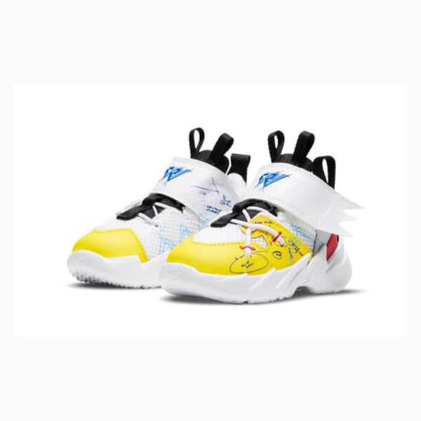 White / Red / Yellow Nike Why Not Zer03 SE 3 TD Basketball Shoes Women's Air Jordan | JD-038CP