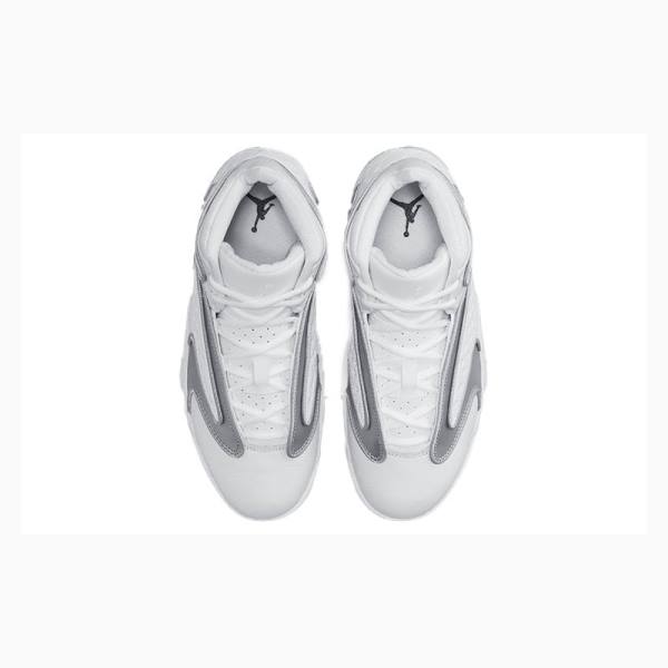 White / Silver Nike OG Basketball Shoes Women's Air Jordan | JD-106ZT