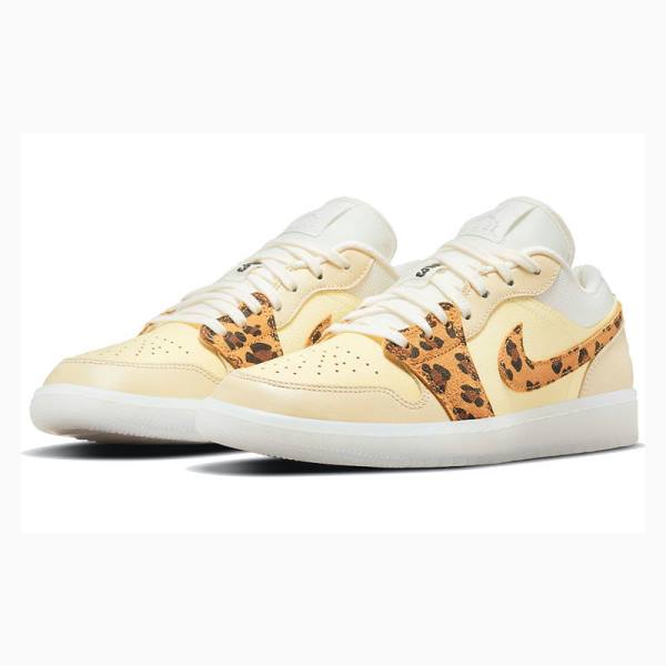 Yellow Nike Low SNKRS Day Sneakers Women's Air Jordan 1 | JD-402YU